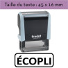 Tampon encreur "ÉCOPLI" XPrint Trodat 4912 | À seulement 28.90€