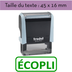 Tampon encreur "ÉCOPLI" XPrint Trodat 4912 | À seulement 28.90€