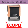 Tampon encreur "ÉCOPLI" XPrint Trodat 4912 | À seulement 28.90€