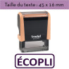 Tampon encreur "ÉCOPLI" XPrint Trodat 4912 | À seulement 28.90€