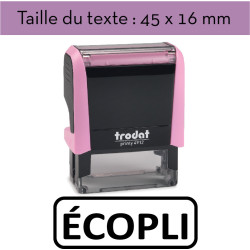 Tampon encreur "ÉCOPLI" XPrint Trodat 4912 | À seulement 28.90€