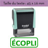 Tampon encreur "ÉCOPLI" XPrint Trodat 4912 | À seulement 28.90€