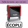 Tampon encreur "ÉCOPLI" XPrint Trodat 4912 | À seulement 28.90€