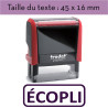 Tampon encreur "ÉCOPLI" XPrint Trodat 4912 | À seulement 28.90€