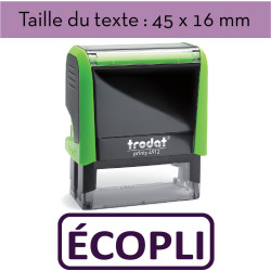 Tampon encreur "ÉCOPLI" XPrint Trodat 4912 | À seulement 28.90€