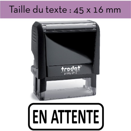 Tampon encreur "EN ATTENTE" XPrint Trodat 4912 | À seulement 28.90€