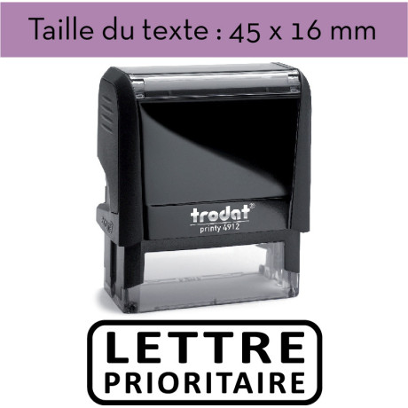 Tampon encreur "LETTRE PRIORITAIRE" XPrint Trodat 4912 à 28.90€