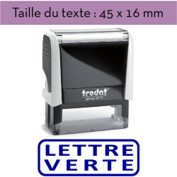 Tampon encreur "LETTRE VERTE" XPrint Trodat 4912 | À seulement 28.90€