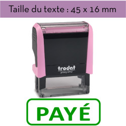 Tampon encreur "PAYÉ" XPrint Trodat 4912 | À seulement 28.90€