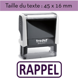 Tampon encreur "RAPPEL" XPrint Trodat 4912 | À seulement 28.90€